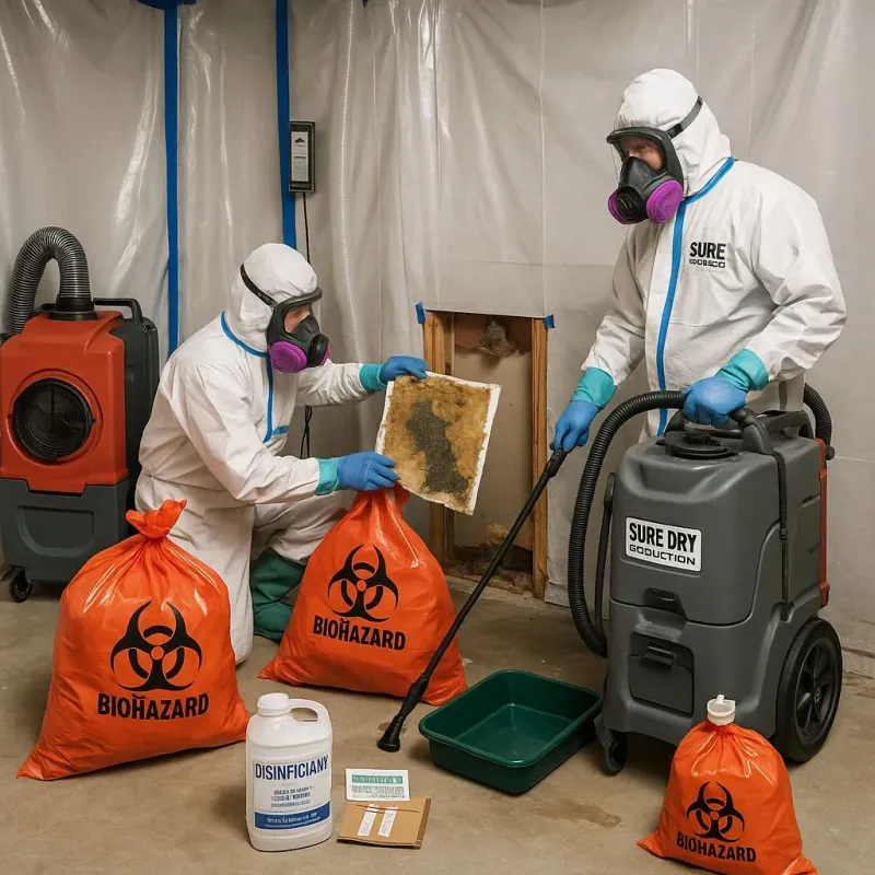 Contaminated Water Handling Protocols process in Mount Vernon, GA
