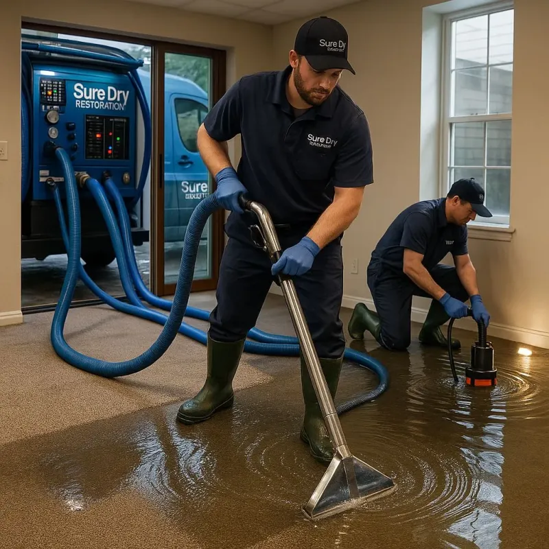 Water Extraction and Removal process in Mount Vernon, GA